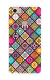 Multicolor Mandala Vivo V7 Back Cover