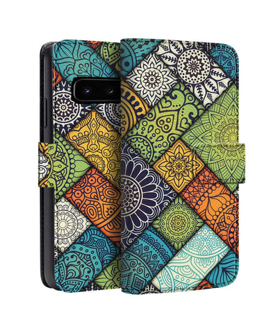 Multi Mandala Pattern Samsung Flip Cases & Covers Online