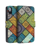 Multi Mandala Pattern iPhone Flip Cover Online
