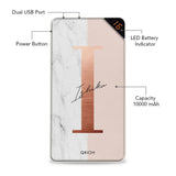 Bisected Marble Customized Power Bank