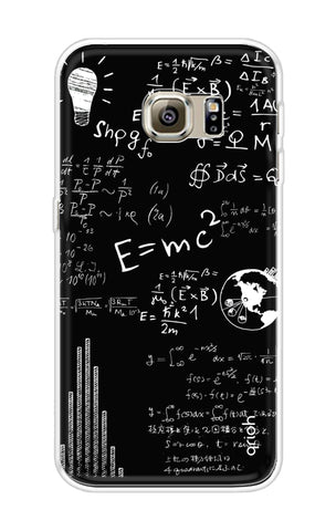 Equation Doodle Samsung S6 Edge Back Cover