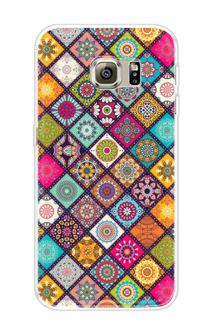 Multicolor Mandala Samsung S6 Edge Back Cover