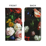 Colorful Floral Pattern Flip Case for OnePlus