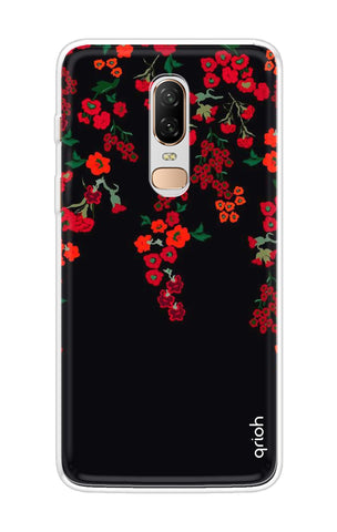 Floral Deco OnePlus 6 Back Cover
