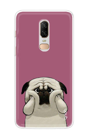 Chubby Dog OnePlus 6 Back Cover