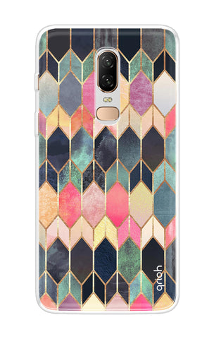 Shimmery Pattern OnePlus 6 Back Cover