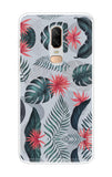 Retro Floral Leaf OnePlus 6 Back Cover