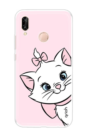 Cute Kitty Huawei P20 Lite Back Cover