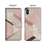 Abstract Marble Flip Cover for iPhone