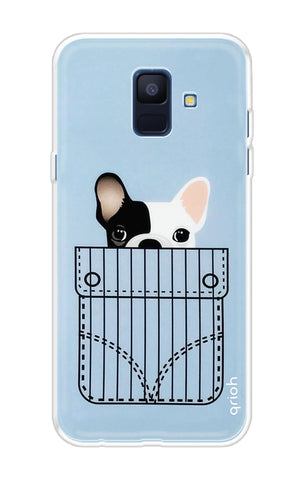Cute Dog Samsung A6 Back Cover