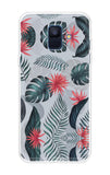 Retro Floral Leaf Samsung A6 Back Cover