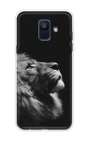 Lion Looking to Sky Samsung A6 Back Cover