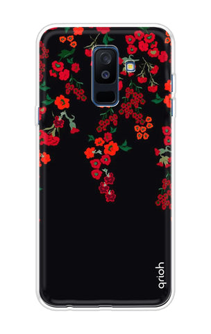 Floral Deco Samsung A6 Plus Back Cover