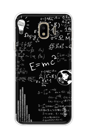Equation Doodle Samsung J4 Back Cover
