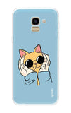 Attitude Cat Samsung J6 Back Cover