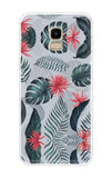 Retro Floral Leaf Samsung J6 Back Cover