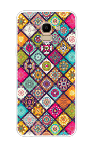 Multicolor Mandala Samsung J6 Back Cover