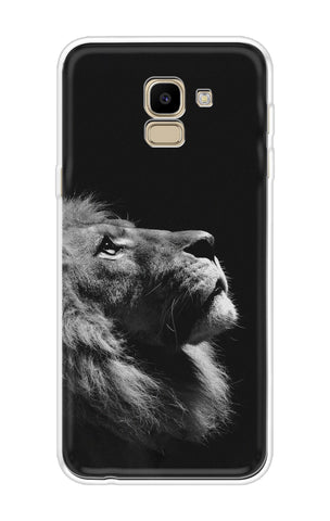 Lion Looking to Sky Samsung J6 Back Cover