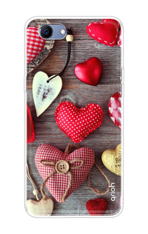 Valentine Hearts Oppo Realme 1 Back Cover
