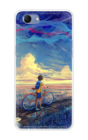 Riding Bicycle to Dreamland Oppo Realme 1 Back Cover