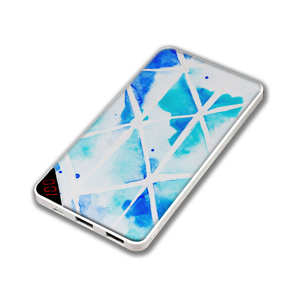 Watercolor Canvas 10000 mAh Universal Power Bank