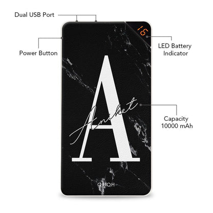 Flamboyant Marble Customized Power Bank