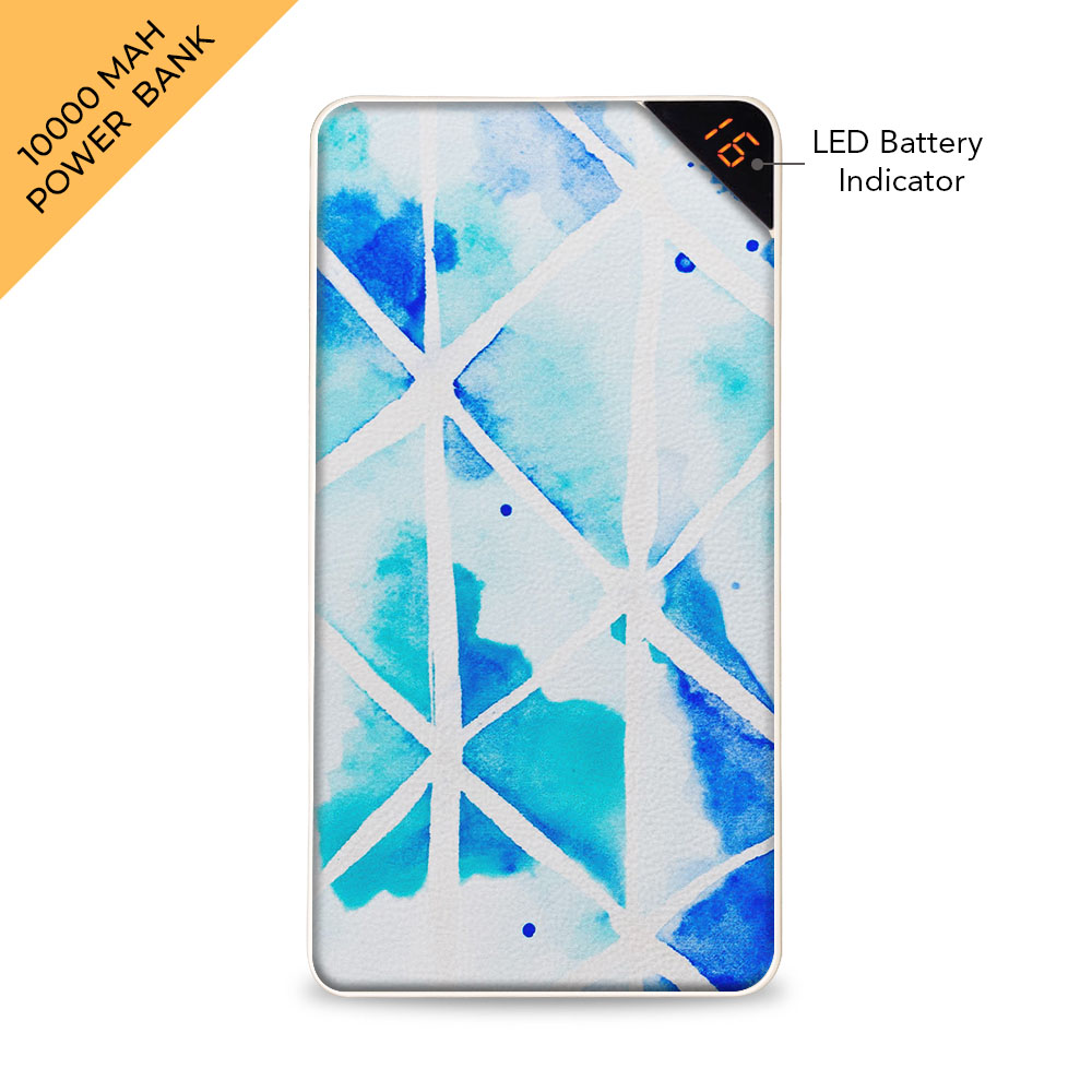 Watercolor Canvas 10000 mAh Universal Power Bank Online