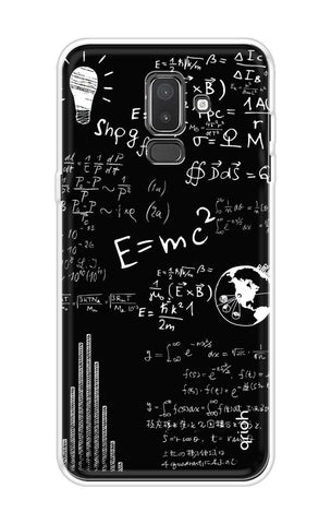 Equation Doodle Samsung J8 Back Cover