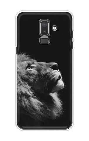 Lion Looking to Sky Samsung J8 Back Cover