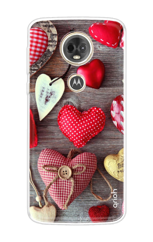 Valentine Hearts Motorola Moto E5 Plus Back Cover