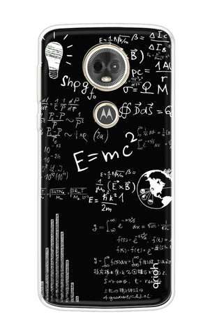 Equation Doodle Motorola Moto E5 Plus Back Cover