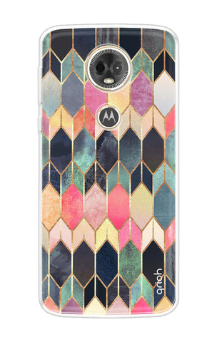 Shimmery Pattern Motorola Moto E5 Plus Back Cover