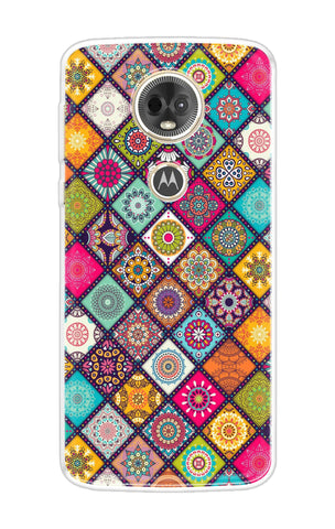 Multicolor Mandala Motorola Moto E5 Plus Back Cover