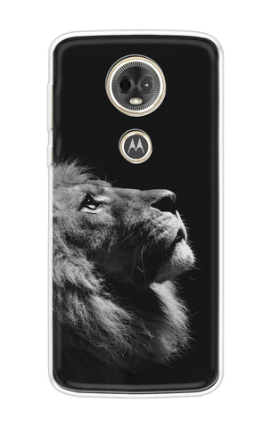 Lion Looking to Sky Motorola Moto E5 Plus Back Cover