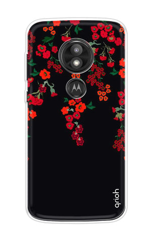 Floral Deco Motorola Moto E5 Play Back Cover