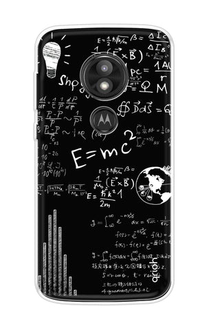 Equation Doodle Motorola Moto E5 Play Back Cover