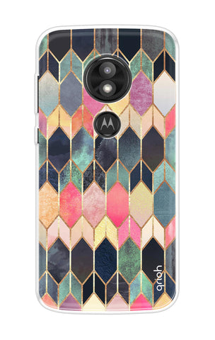 Shimmery Pattern Motorola Moto E5 Play Back Cover