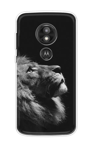 Lion Looking to Sky Motorola Moto E5 Play Back Cover