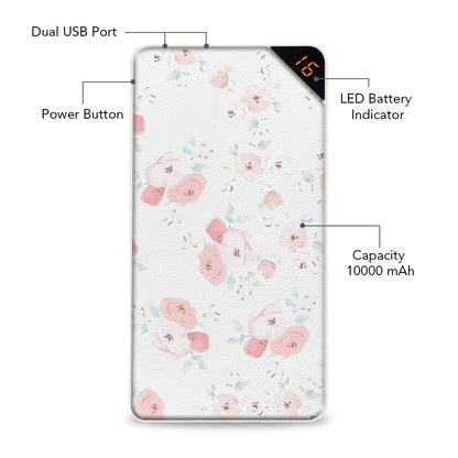 Spring Floral 10000 mAh Universal Power Bank