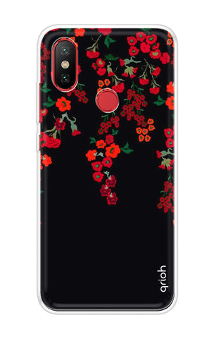 Floral Deco Xiaomi Mi A2 Back Cover