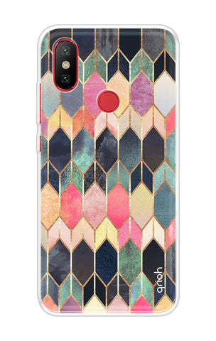 Shimmery Pattern Xiaomi Mi A2 Back Cover