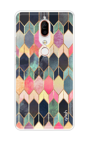 Shimmery Pattern Nokia X6 Back Cover