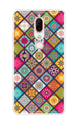 Multicolor Mandala Nokia X6 Back Cover
