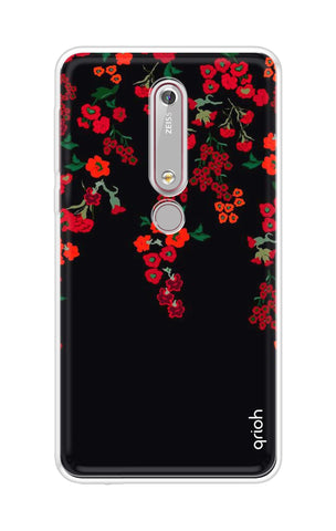 Floral Deco Nokia 6.1 Back Cover