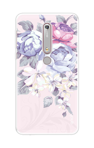 Floral Bunch Nokia 6.1 Back Cover