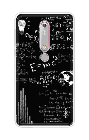 Equation Doodle Nokia 6.1 Back Cover