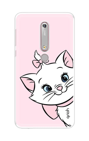 Cute Kitty Nokia 6.1 Back Cover