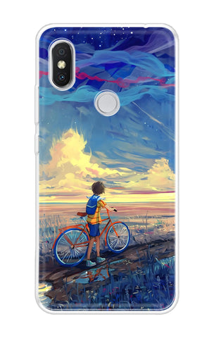 Riding Bicycle to Dreamland Xiaomi Redmi Y2 Back Cover