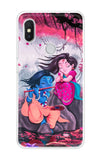 Radha Krishna Art Xiaomi Redmi Y2 Back Cover