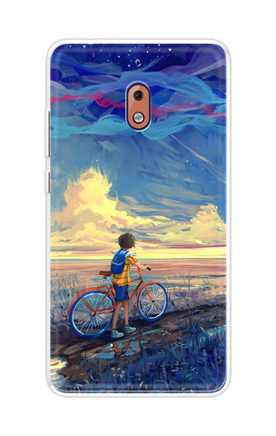 Riding Bicycle to Dreamland Nokia 2.1 Back Cover
